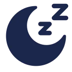 Moon Sleep SVG Icon